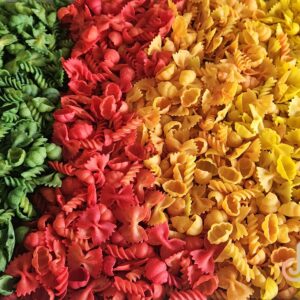 Gekleurde Pasta