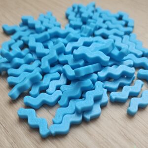 Wave rijst - Licht Blauw
