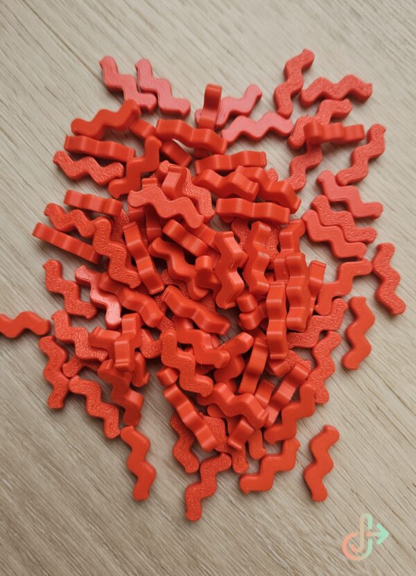Wave rijst - Rood