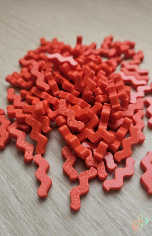 Wave rijst - Rood